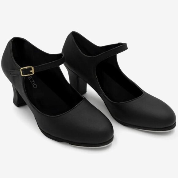Capezio - Women's Manhattan Xtreme Tap Shoes - Black. Size: 4W. NIB. (1839) - Picture 16 of 16